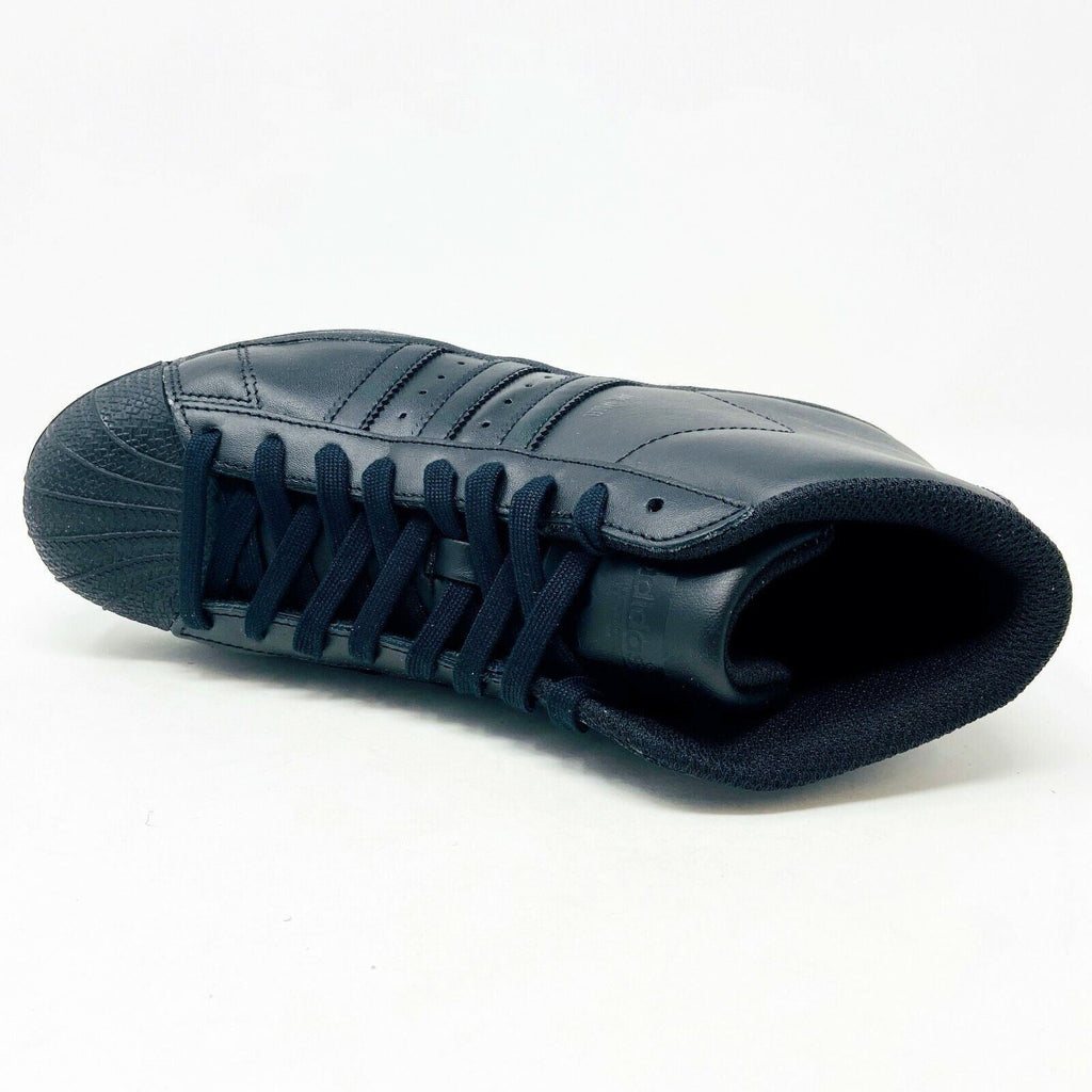 Adidas Originals Pro Model Triple Black Junior Big Kids Size 4 Sneakers D69361