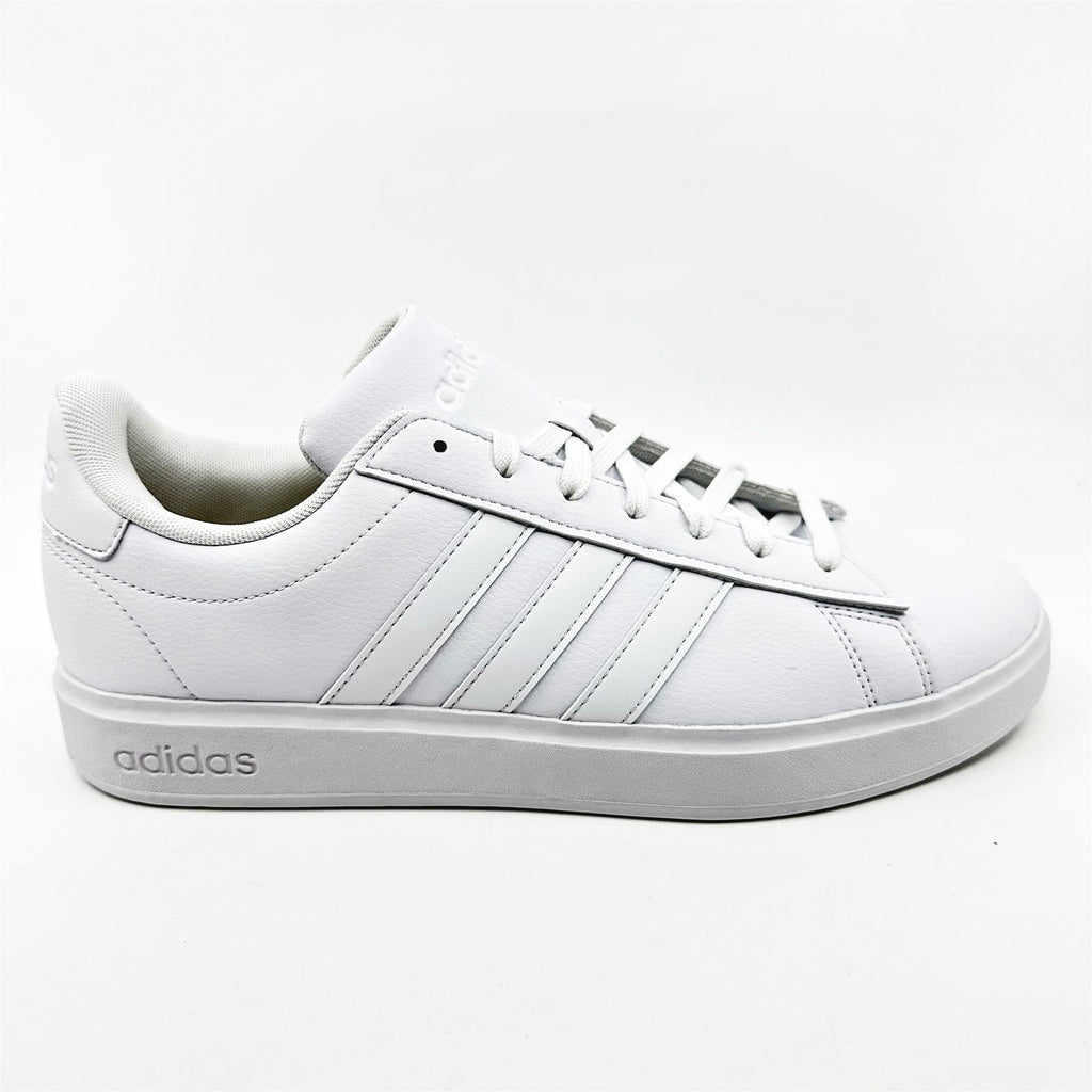 Adidas Grand Court 2.0 Cloud White Ecru Tint Mens Athletic Sneaker