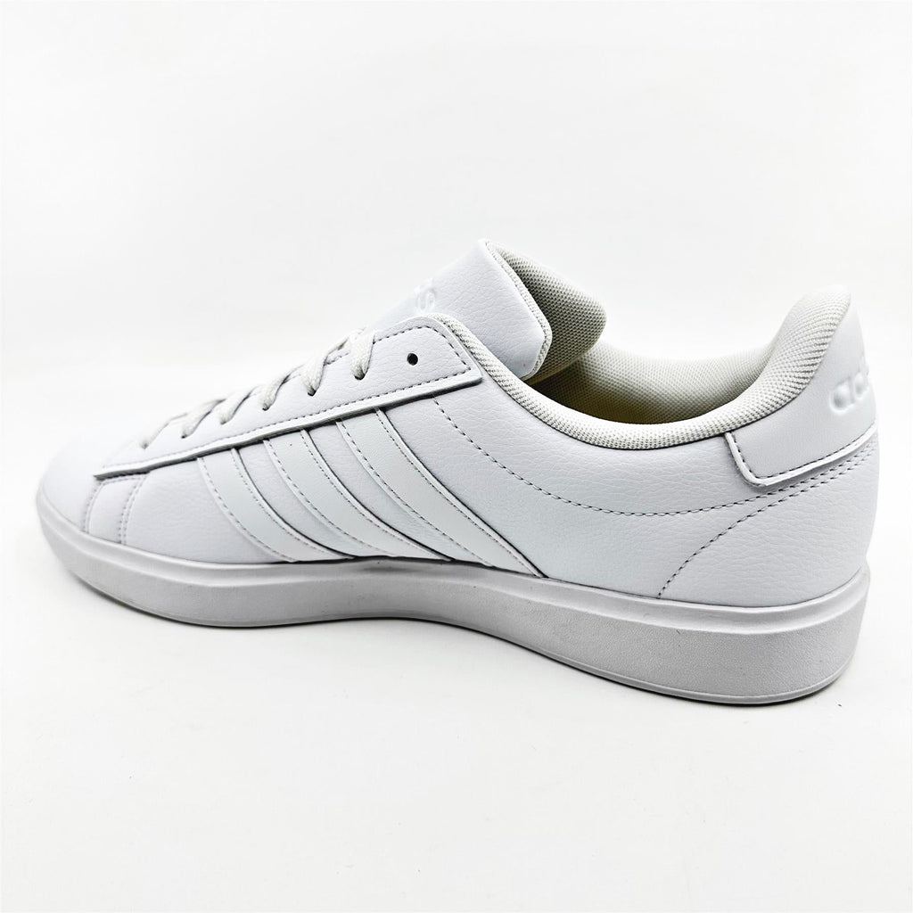 Adidas Grand Court 2.0 Cloud White Ecru Tint Mens Athletic Sneaker