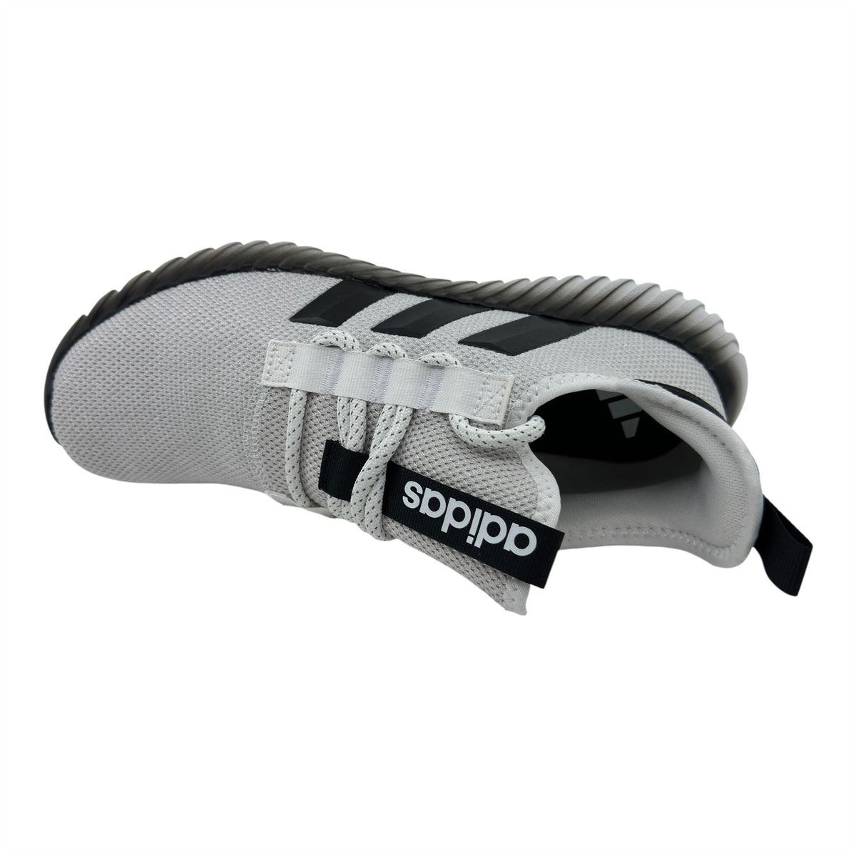 Adidas Kaptir 3.0 White Black Grey Mens Athletic Sneaker