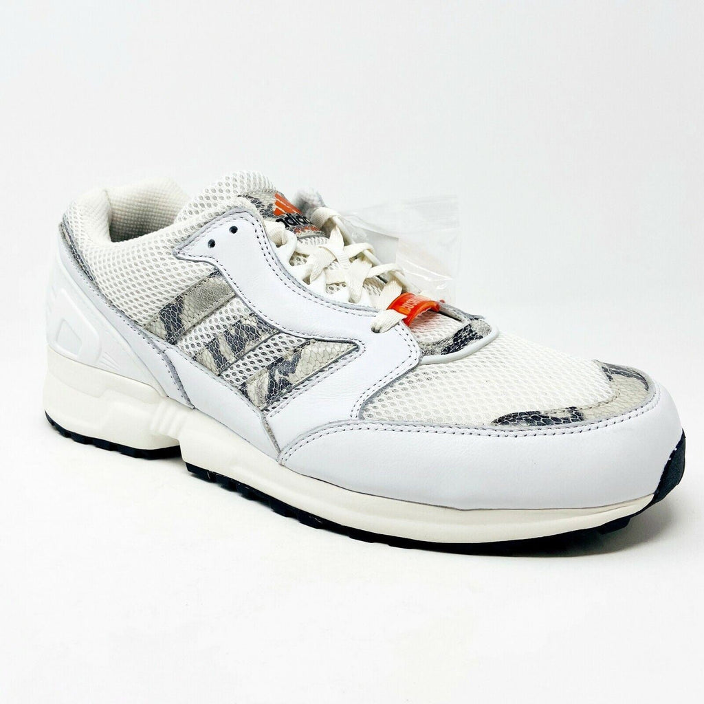 Adidas EQT Running Cushion 91 White Snake Gray Mens Retro Sneakers M25765