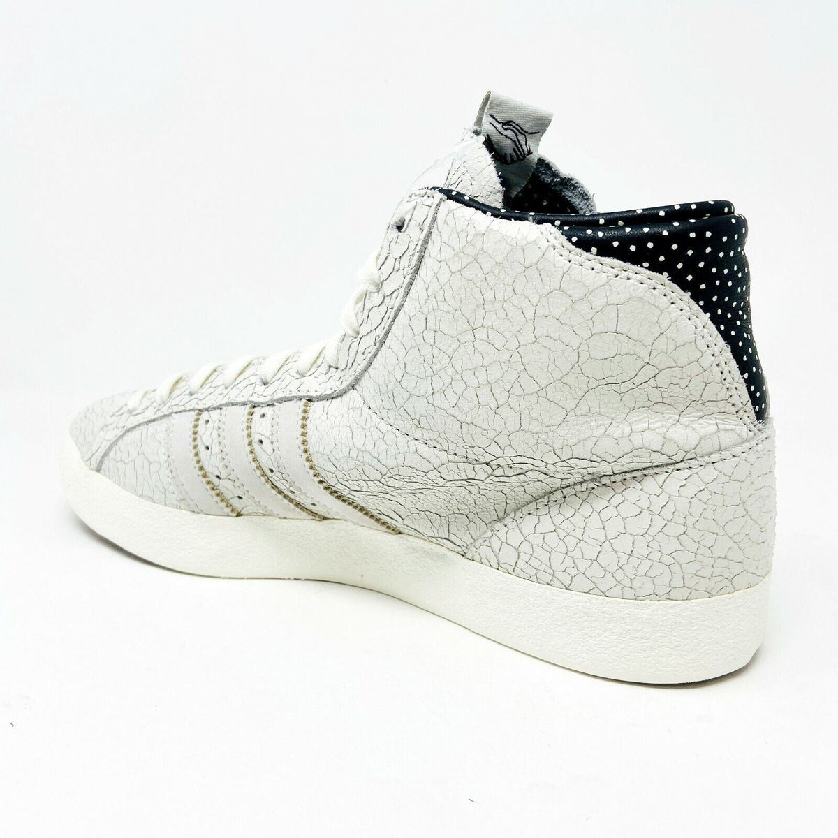 Adidas Basket Profi Cream White Vapor Black Womens Size 8.5 Sneakers Q34439