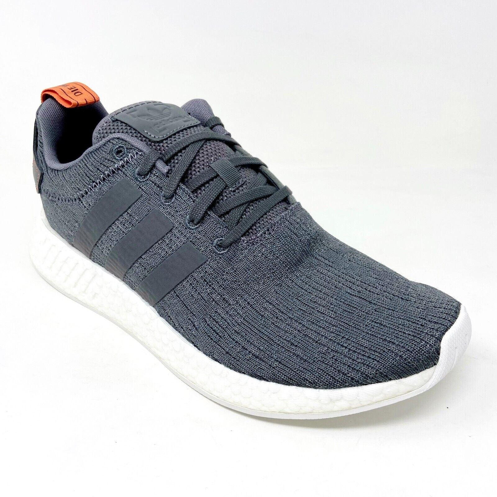Adidas Originals NMD R2 Grey Five Future Harvest Mens Running Sneakers BY3014