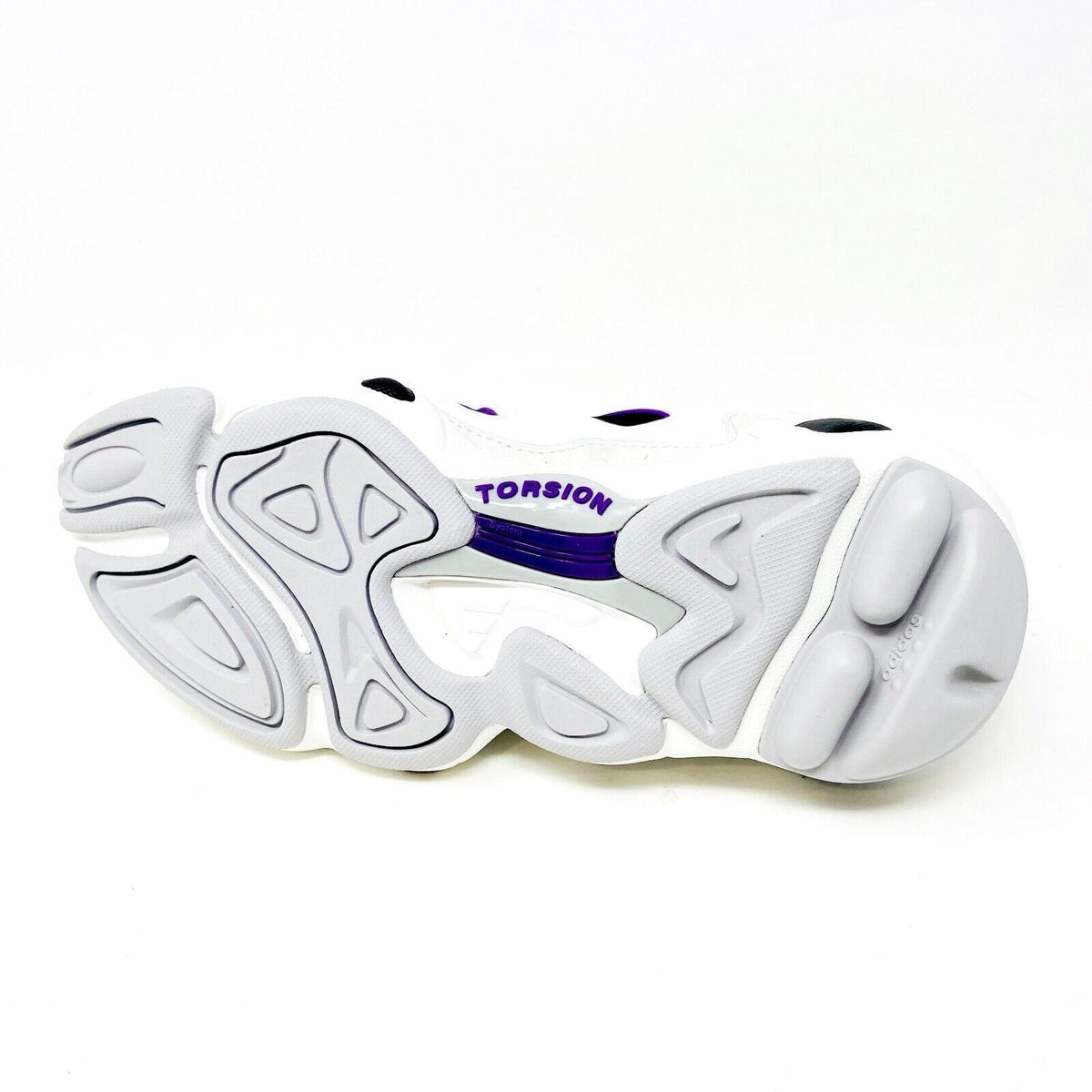 Adidas FW S-97 White Black Purple Womens Size 5.5 Sneakers EF2043
