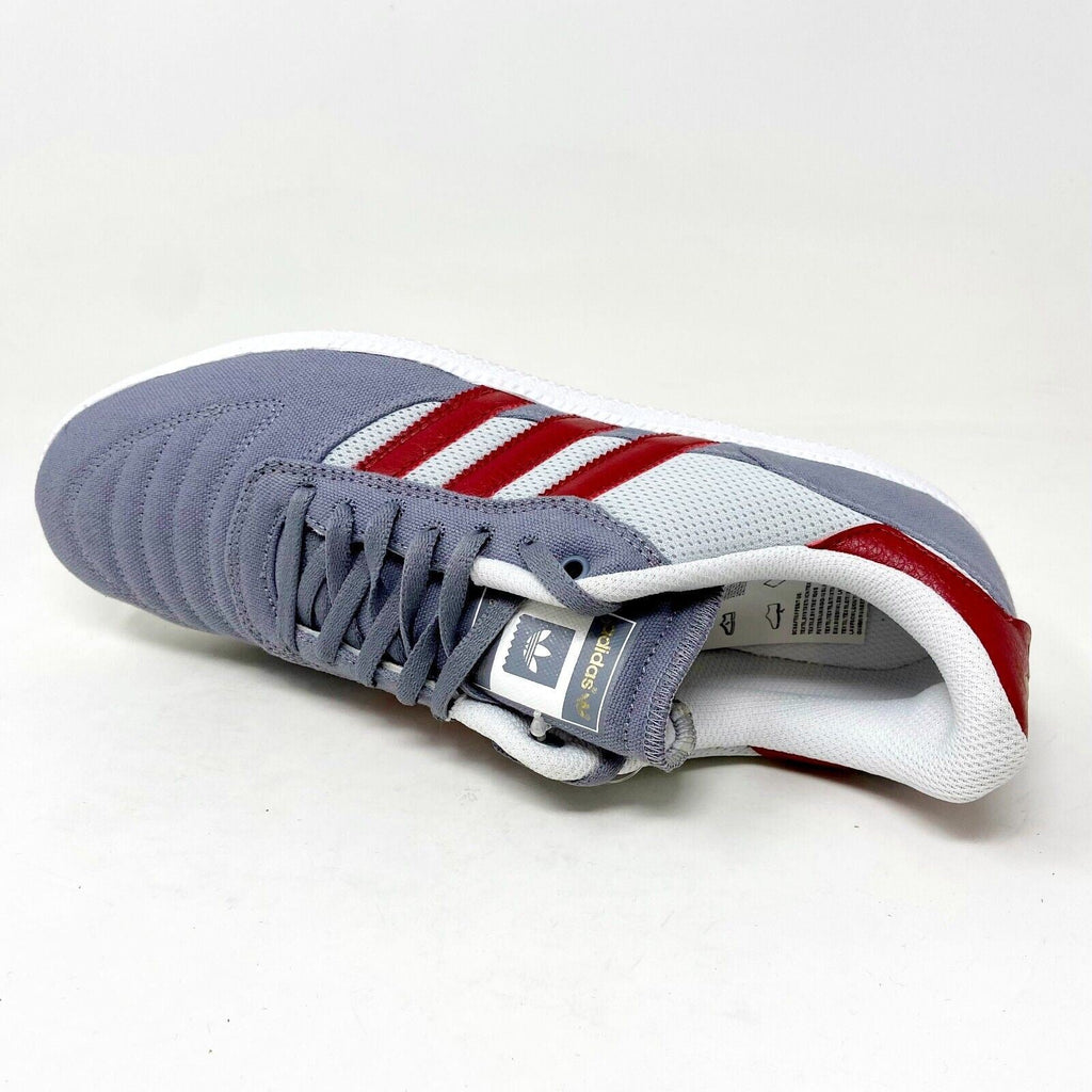 Adidas Originals Copa Skate Gray Red Mens Retro Casual Sneakers C76946