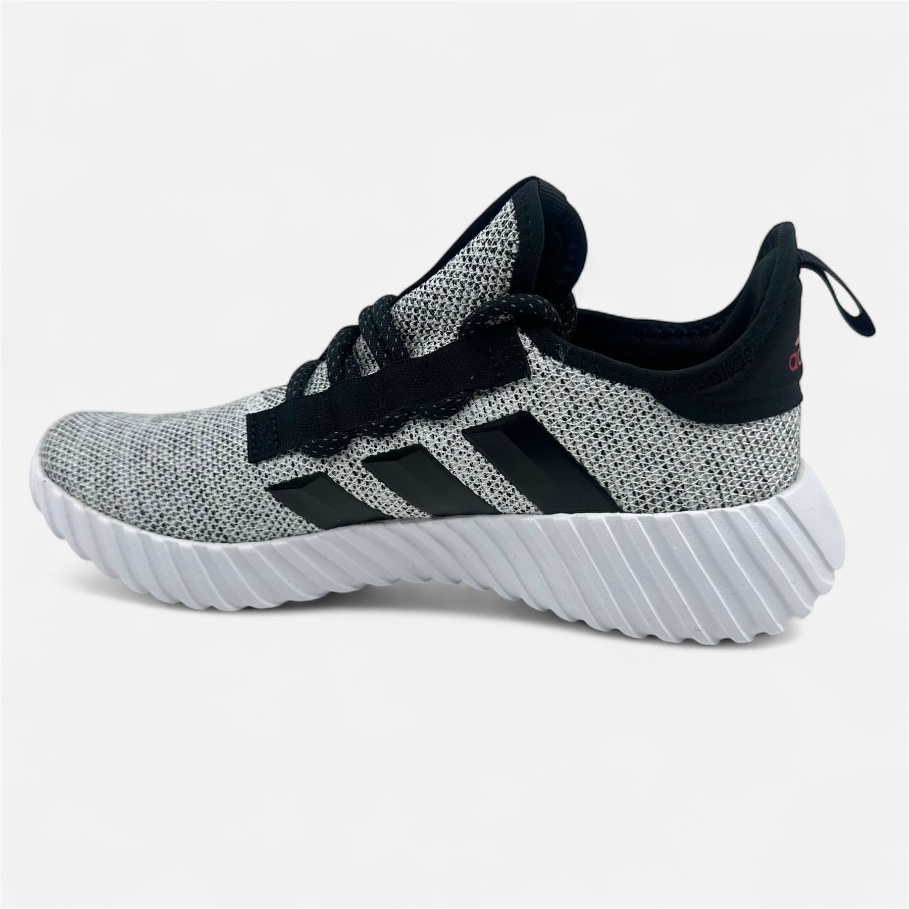 Adidas Kaptir 3.0 White Core Black Scarlet Mens Athletic Sneaker