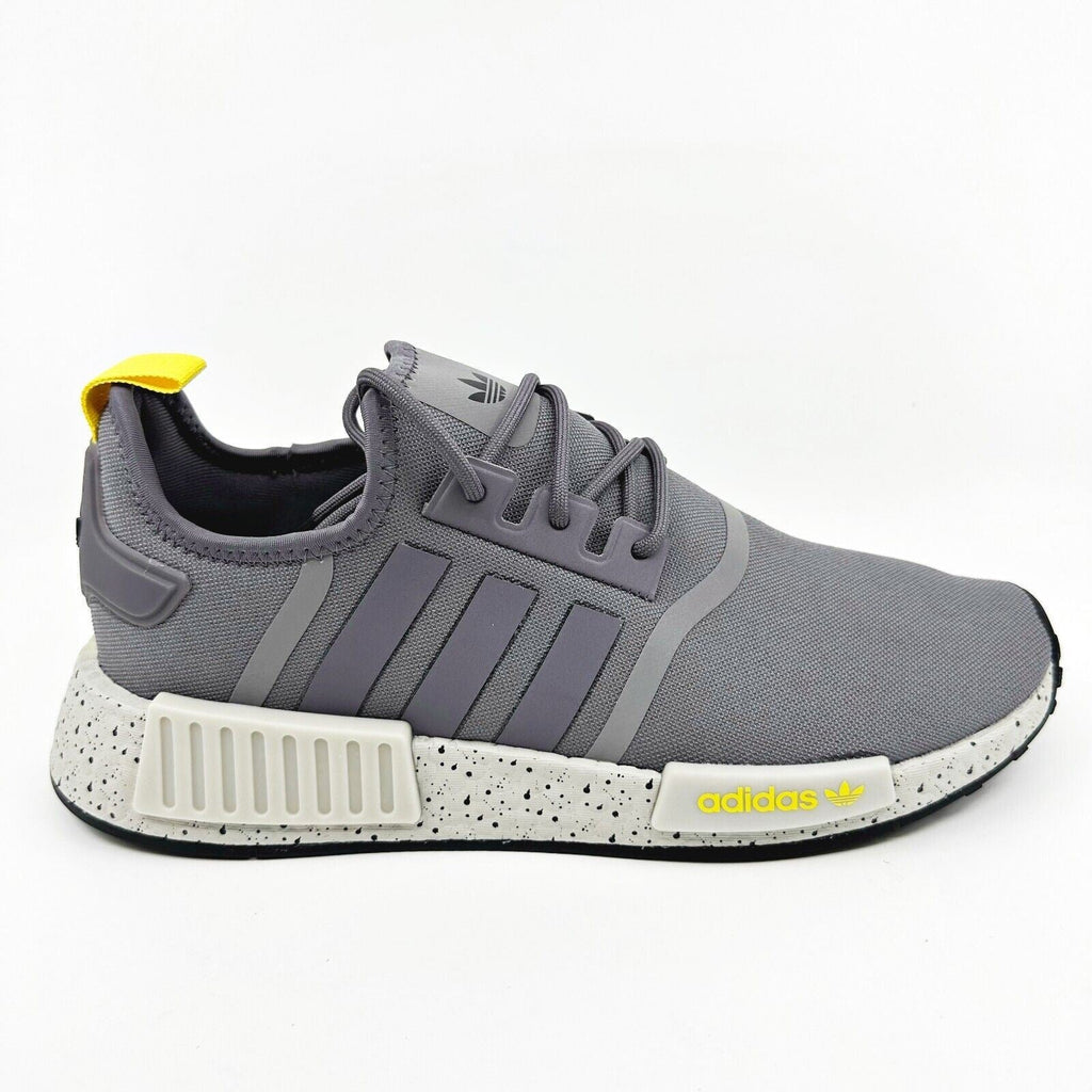 Adidas NMD R1 Trace Gray Speckle White Mens Sneakers GX9534