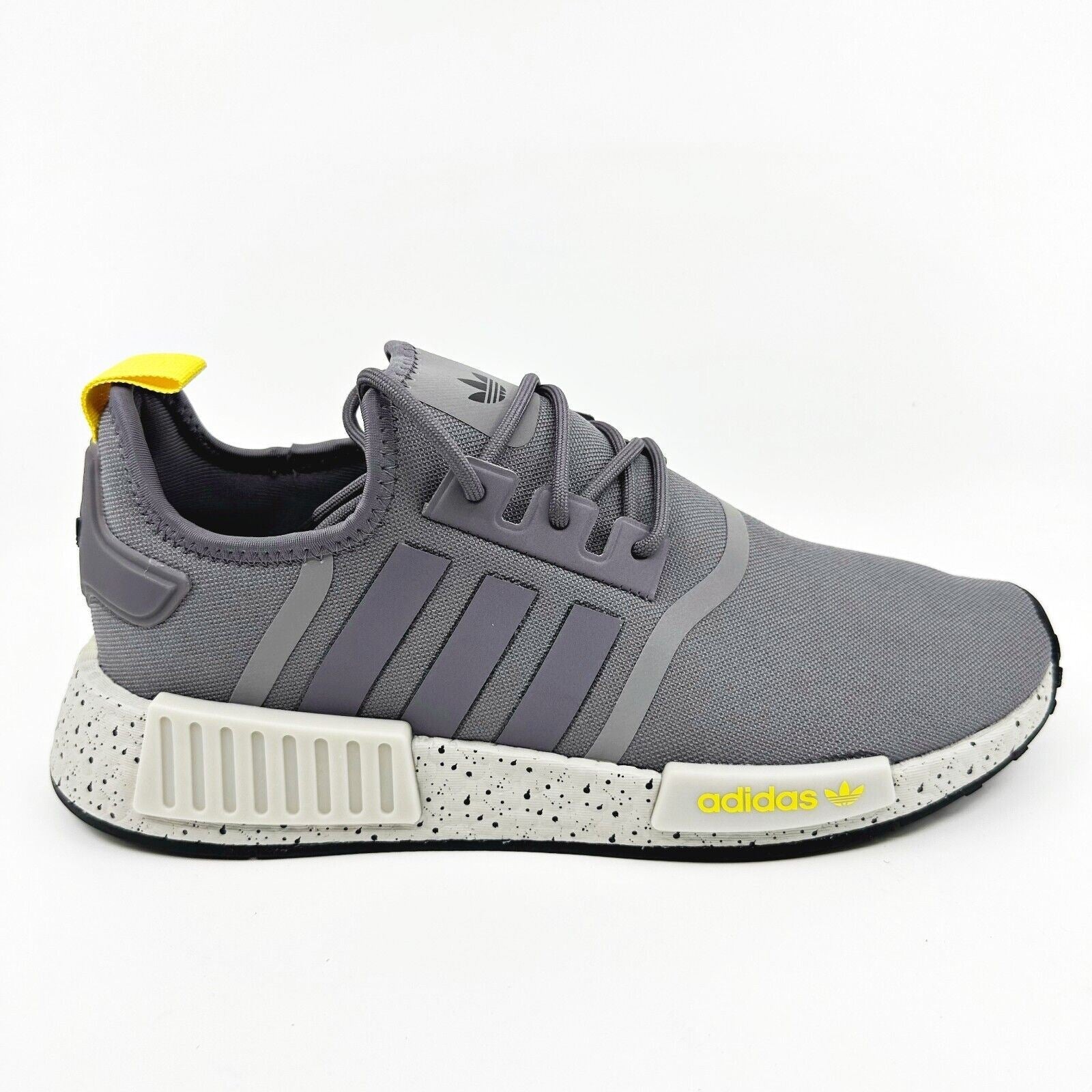 Adidas NMD R1 Trace Gray Speckle White Mens Sneakers GX9534