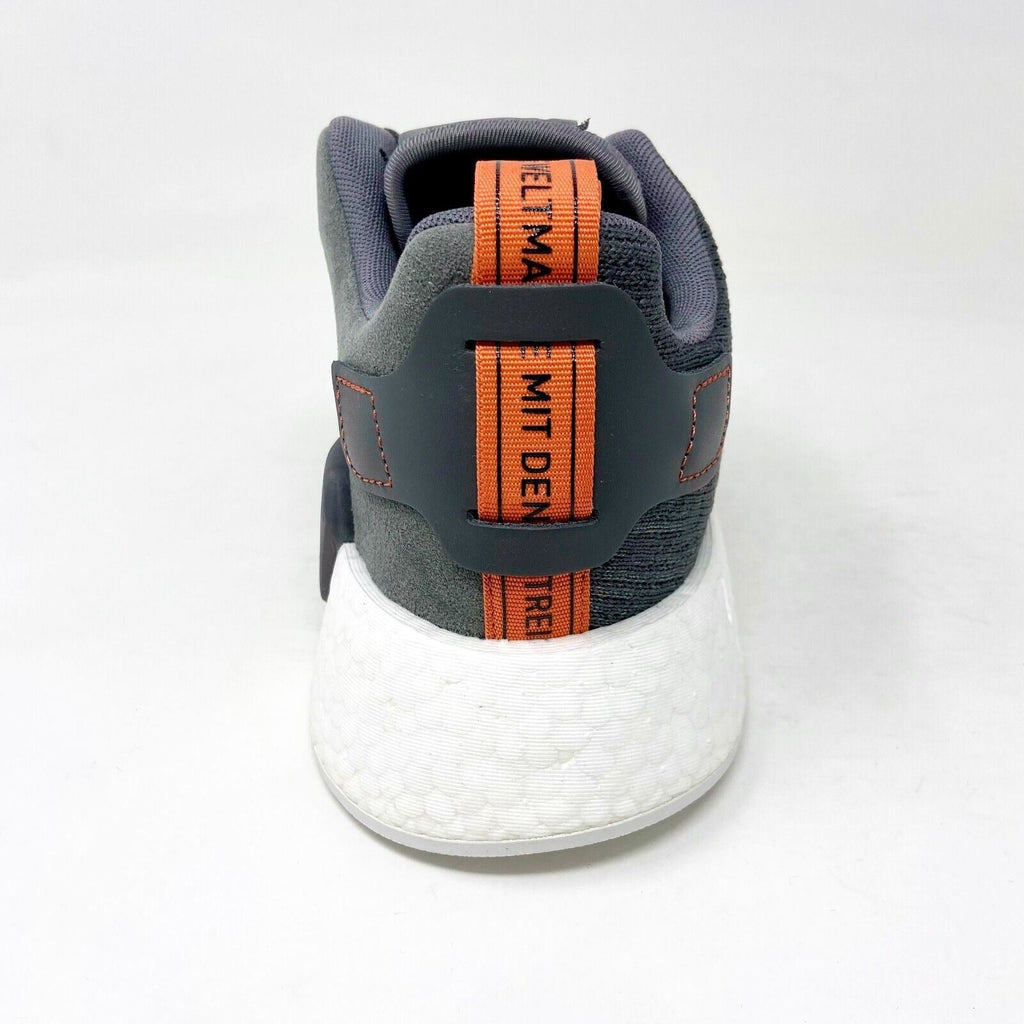 Adidas Originals NMD R2 Grey Five Future Harvest Mens Running Sneakers BY3014