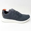 Adidas Originals NMD R2 Grey Five Future Harvest Mens Running Sneakers BY3014