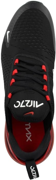 Men's Nike Air Max 270 Black/White-University Red (AH8050 022)