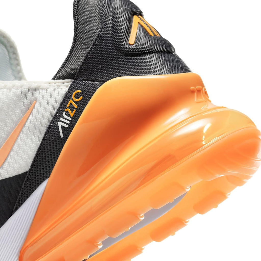 Men's Nike Air Max 270 Summit White/Laser Orange (AH8050 114)