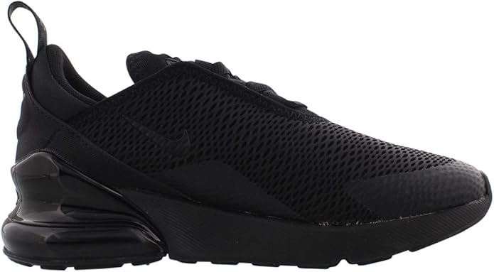 Little Kid's Nike Air Max 270 Black/Black-Black (AO2372 006)