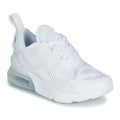 Little Kids Nike Air Max 270 White/Metallic Silver/White (AO2372 103)