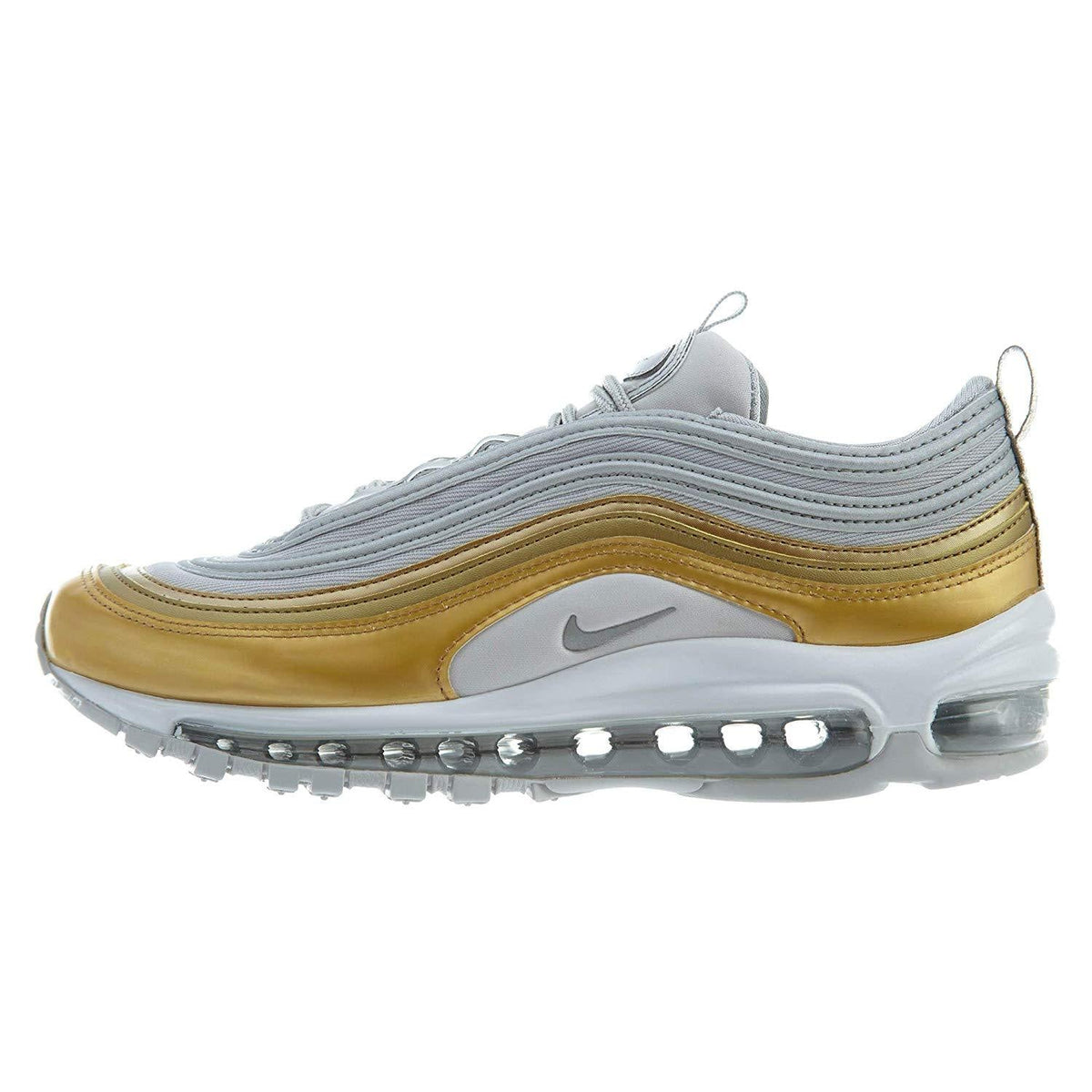 Women's Nike Air Max 97 "Gold Pack" Vast Gry/Metllic Slvr (AQ4137 001)