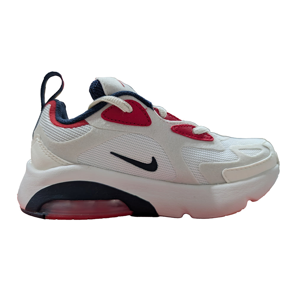 Little Kid's  Nike Air Max 200 Summit White/Obsidian (AT5628 105)
