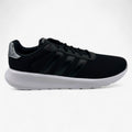 Adidas Lite Racer 3.0 Black White Womens Athletic Sneaker