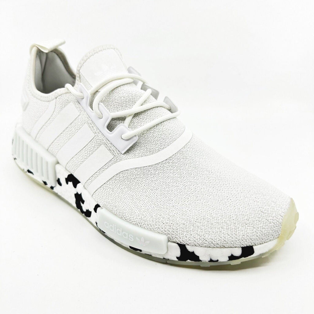 Adidas Originals NMD R1 White Black Camo Mens Sneakers GZ4307