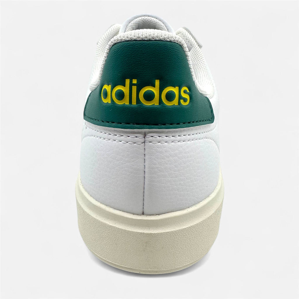 Adidas Grand Court 2.0 Cloud White Collegiate Green Mens Athletic Sneaker