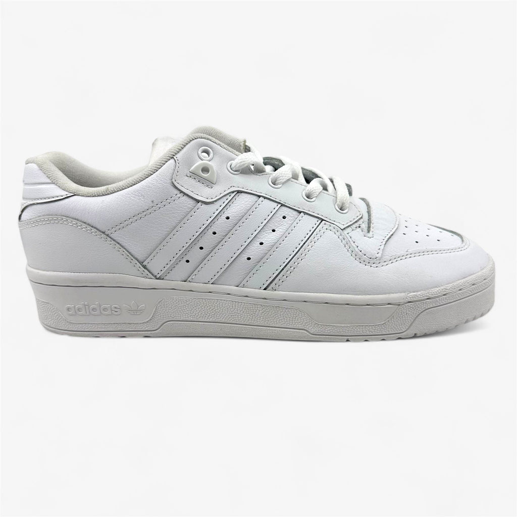 Adidas Rivalry Low Triple White Mens Athletic Sneaker