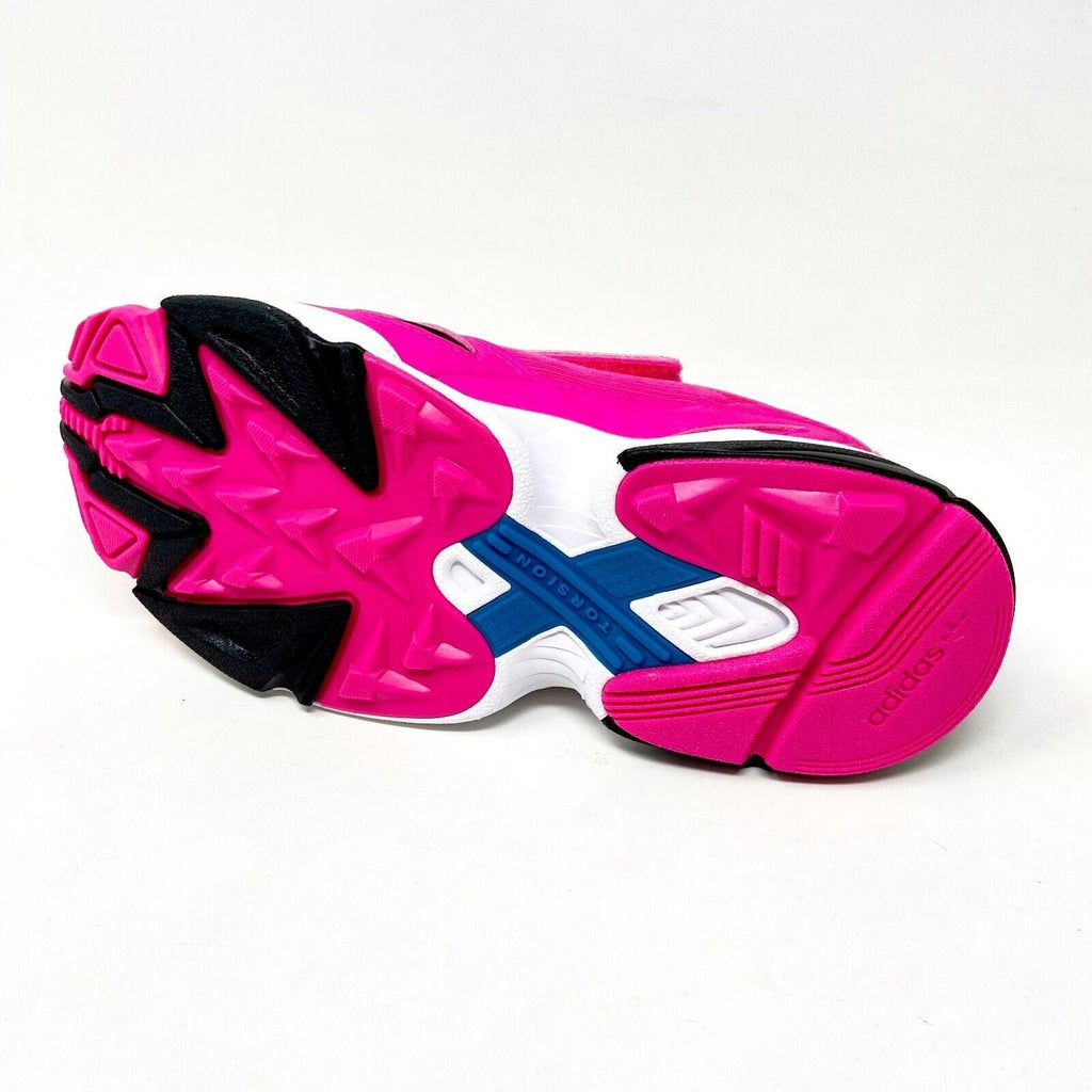Adidas Originals Falcon RX Pink Black White Womens Size 6.5 Sneakers EE5114