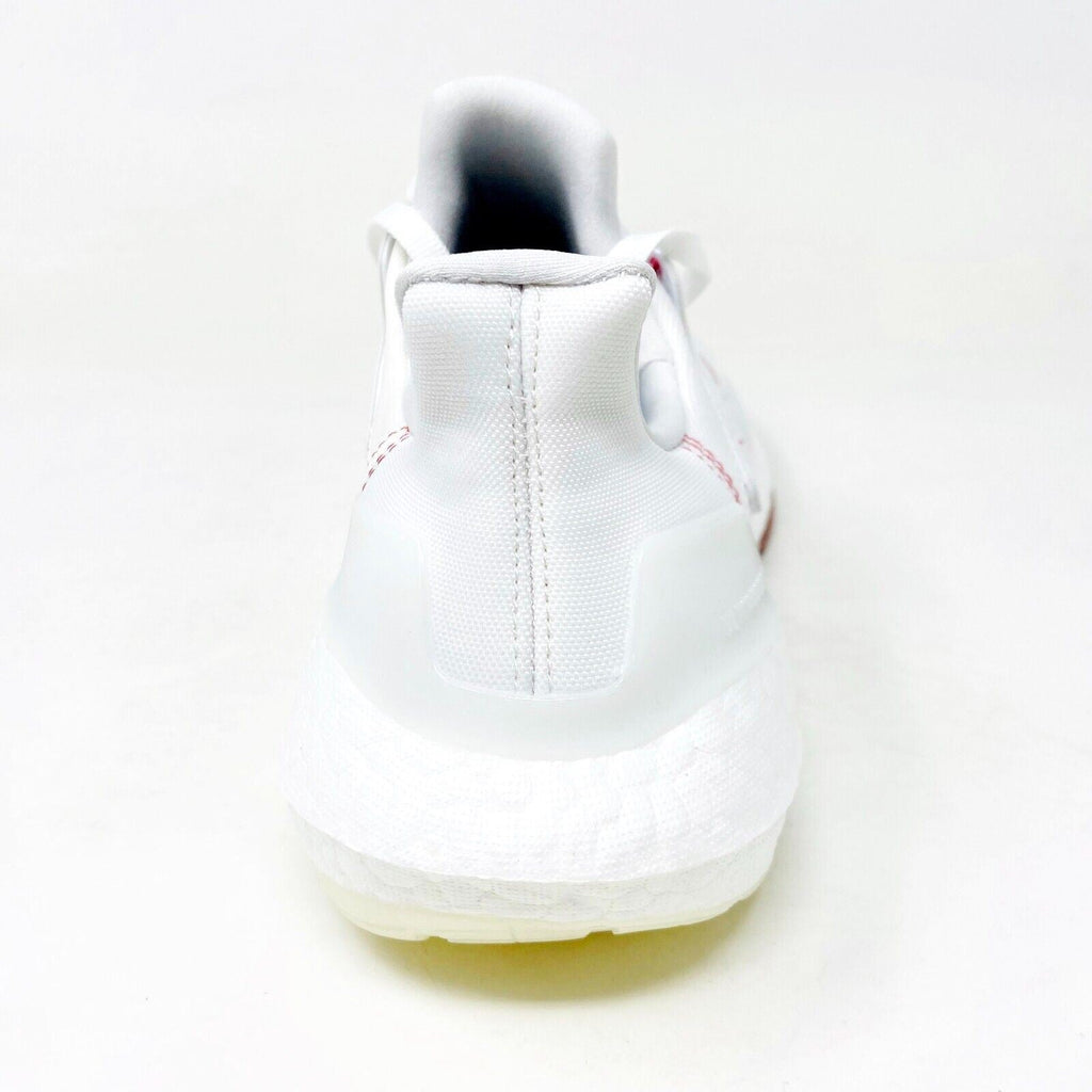 Adidas UltraBoost 22 Cloud White Wonder Red Womens Running Shoes GX9147