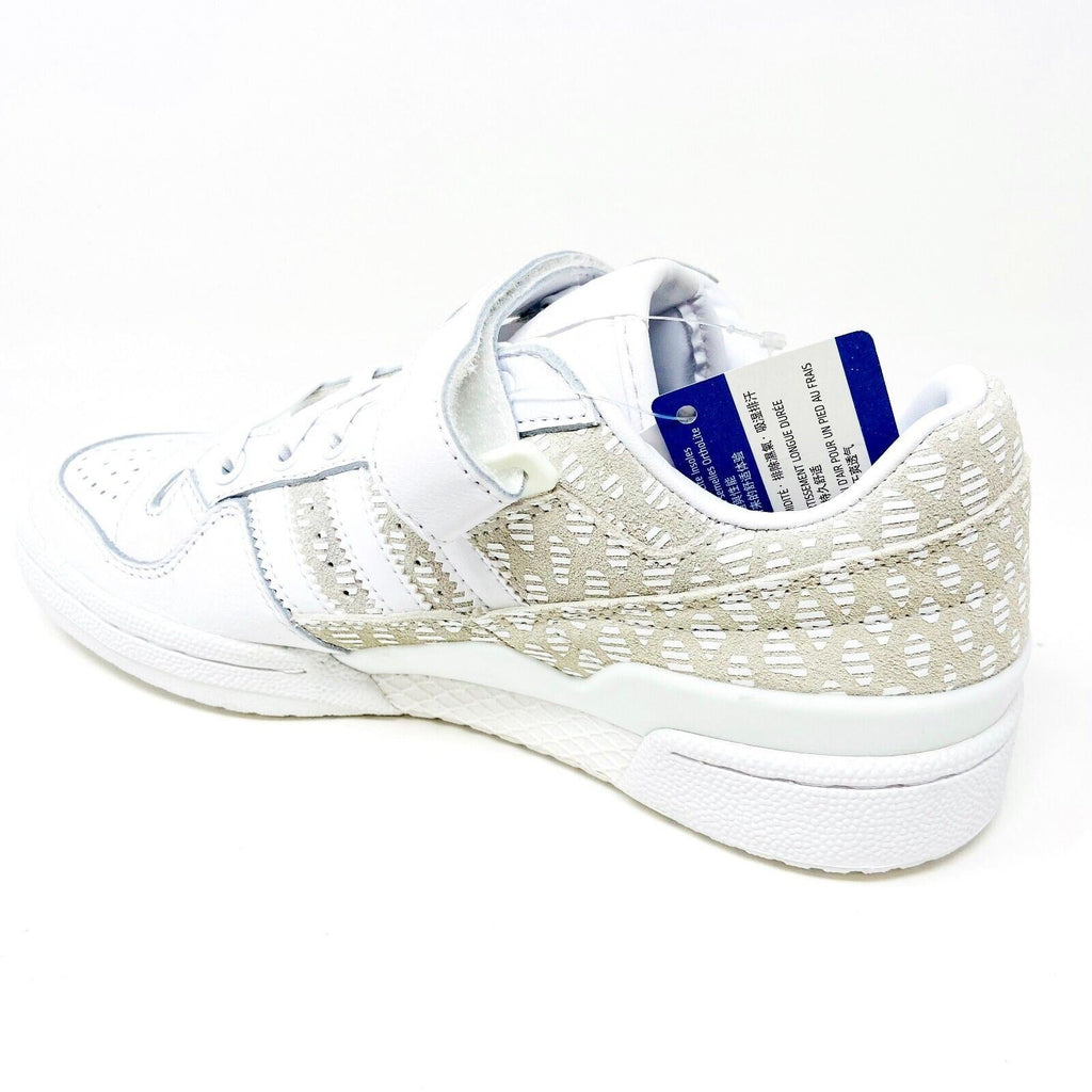 Adidas Originals Forum Low White Gray Womens Size 7 Trainer Sneakers BY9348