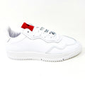 Adidas 424 SC Premiere Cloud White Scarlet Mens Leather Sneakers FX6740