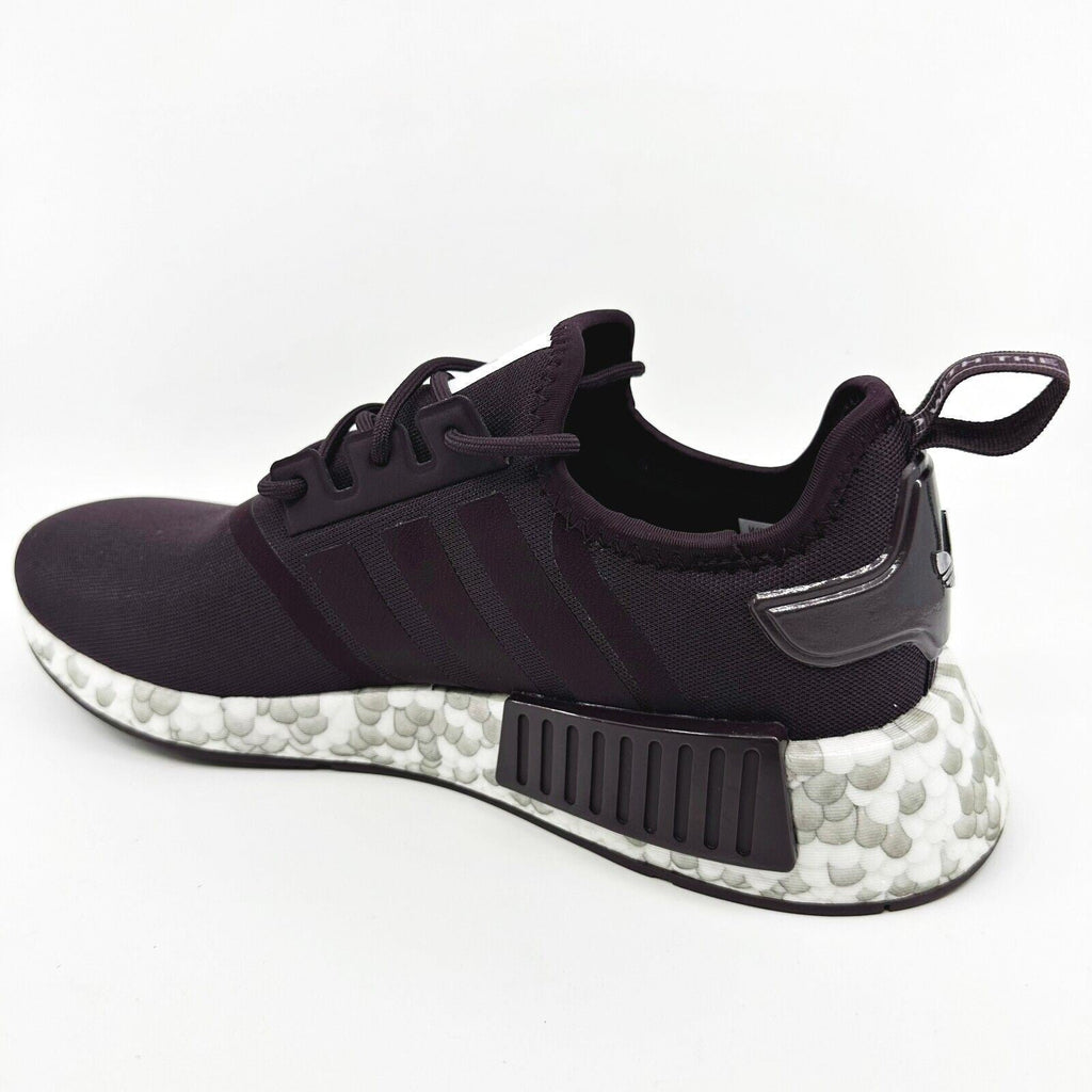 Adidas Originals NMD R1 Shadow Maroon White Womens Sneakers GW9475