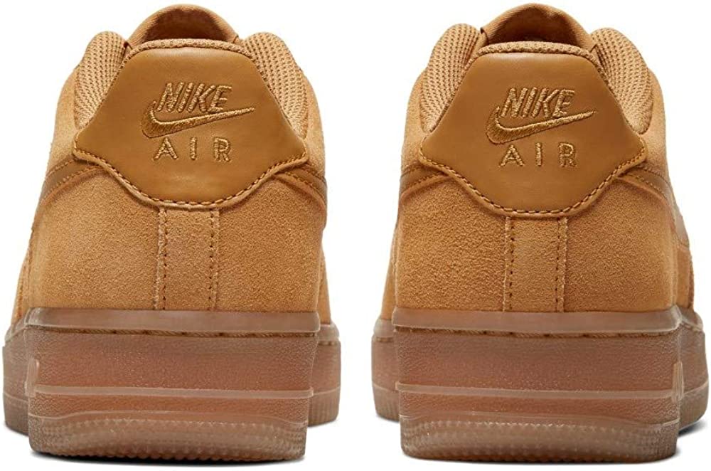 Big Kid's Nike Air Force 1 LV8 Wheat/Wheat-Gum Light Brown (BQ5485 700)