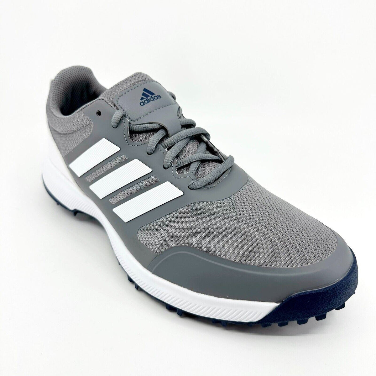 Adidas Tech Response SL Grey White Mens Spikeless Golf Shoes EG5312