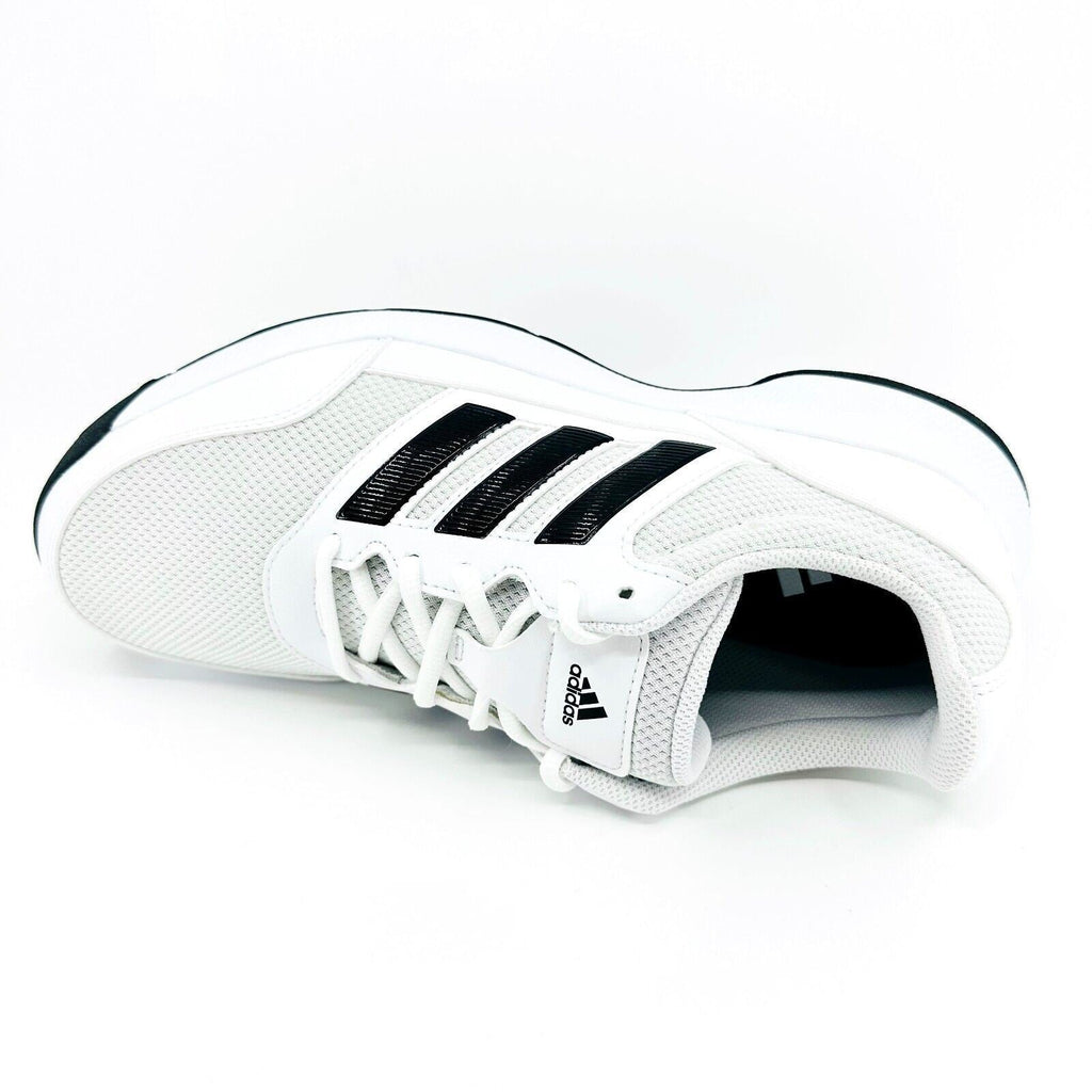 Adidas Tech Response 2.0 White Black Mens Spike Golf Shoes EE9121