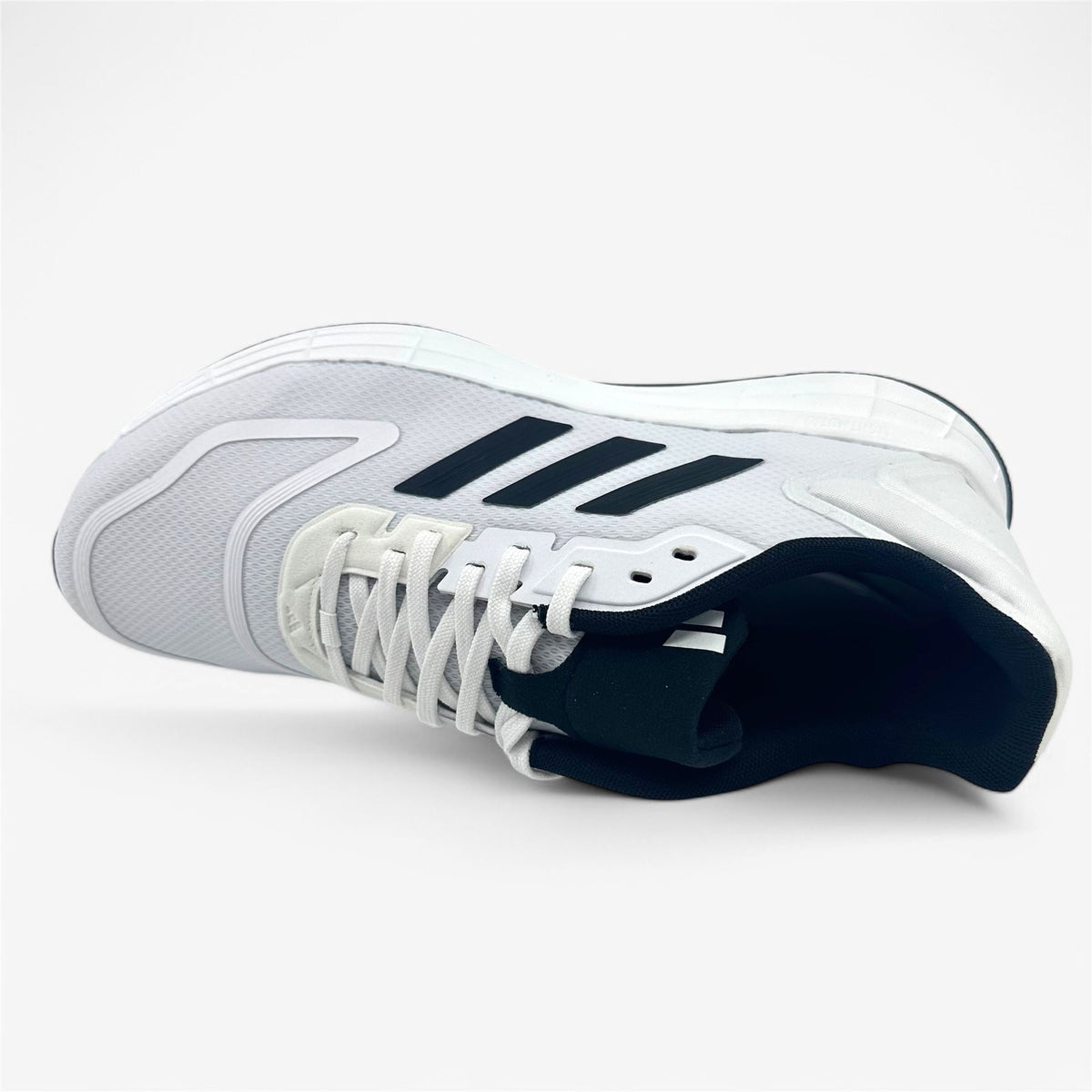Adidas Duramo 10 Cloud White Core Black Mens Athletic Sneaker
