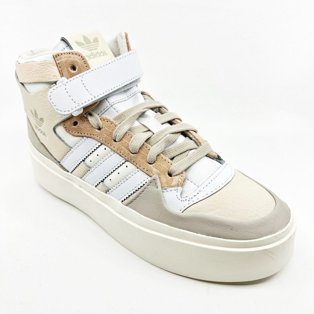 Adidas Forum Bonega Mid Ecru Tint Cloud Womens Sneakers GW7061