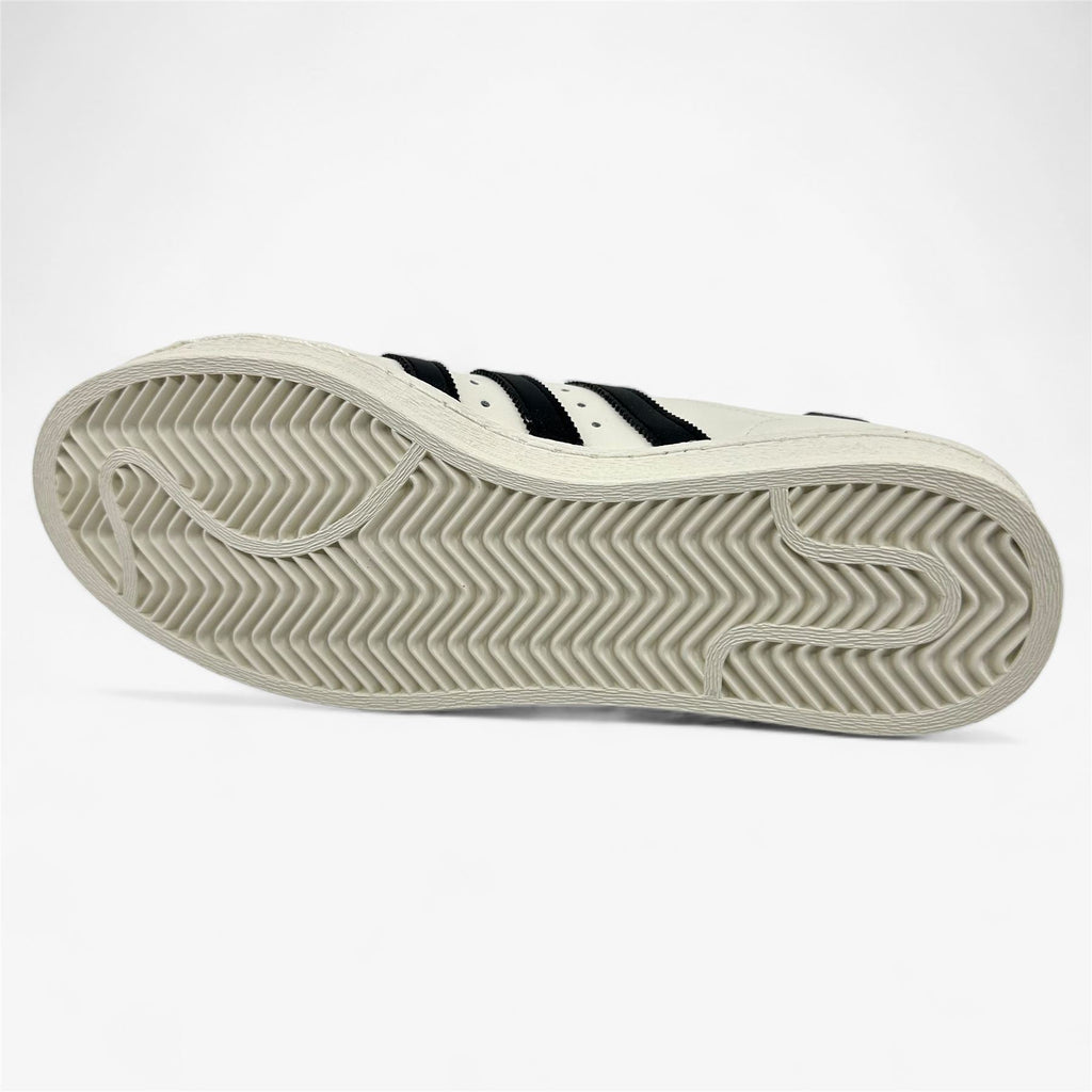 Adidas Superstar 82 Cloud White Black Mens Athletic Sneaker