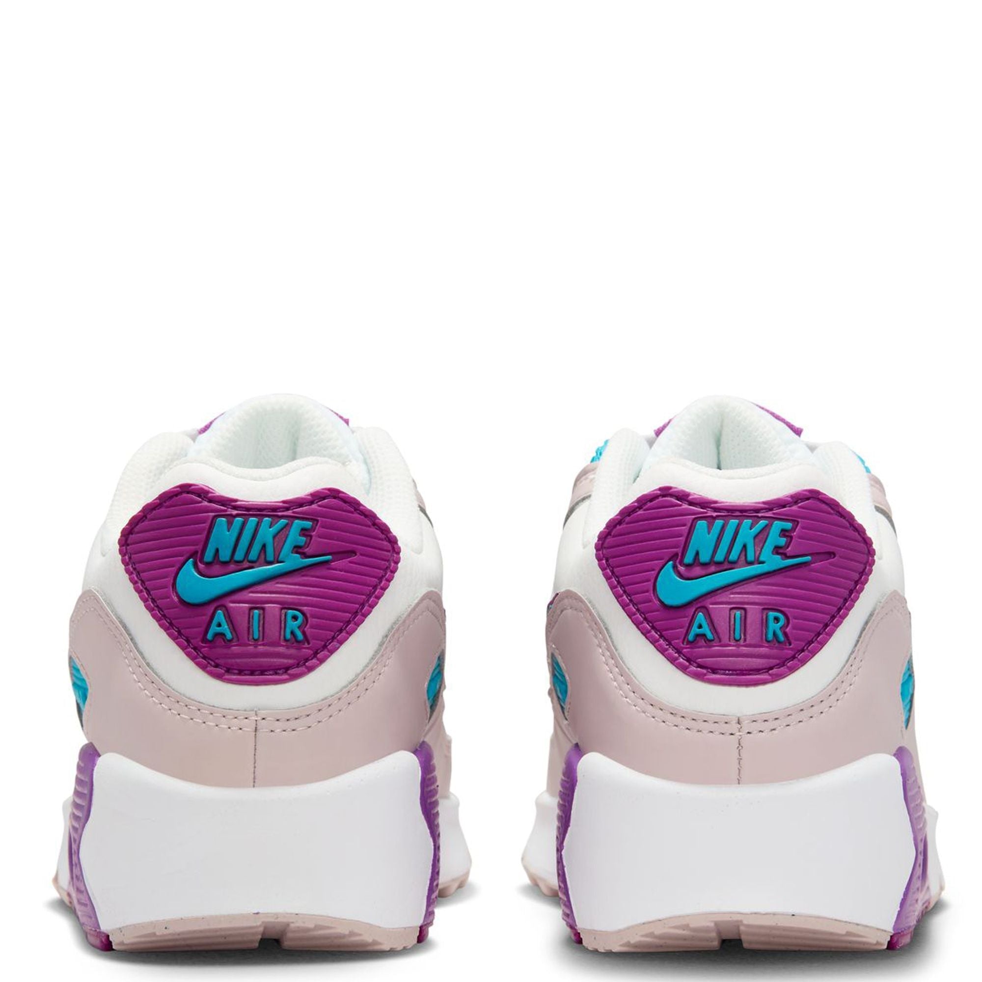 Big Kid's Nike Air Max 90 LTR Summit White/Viotech  (CD6864 126)
