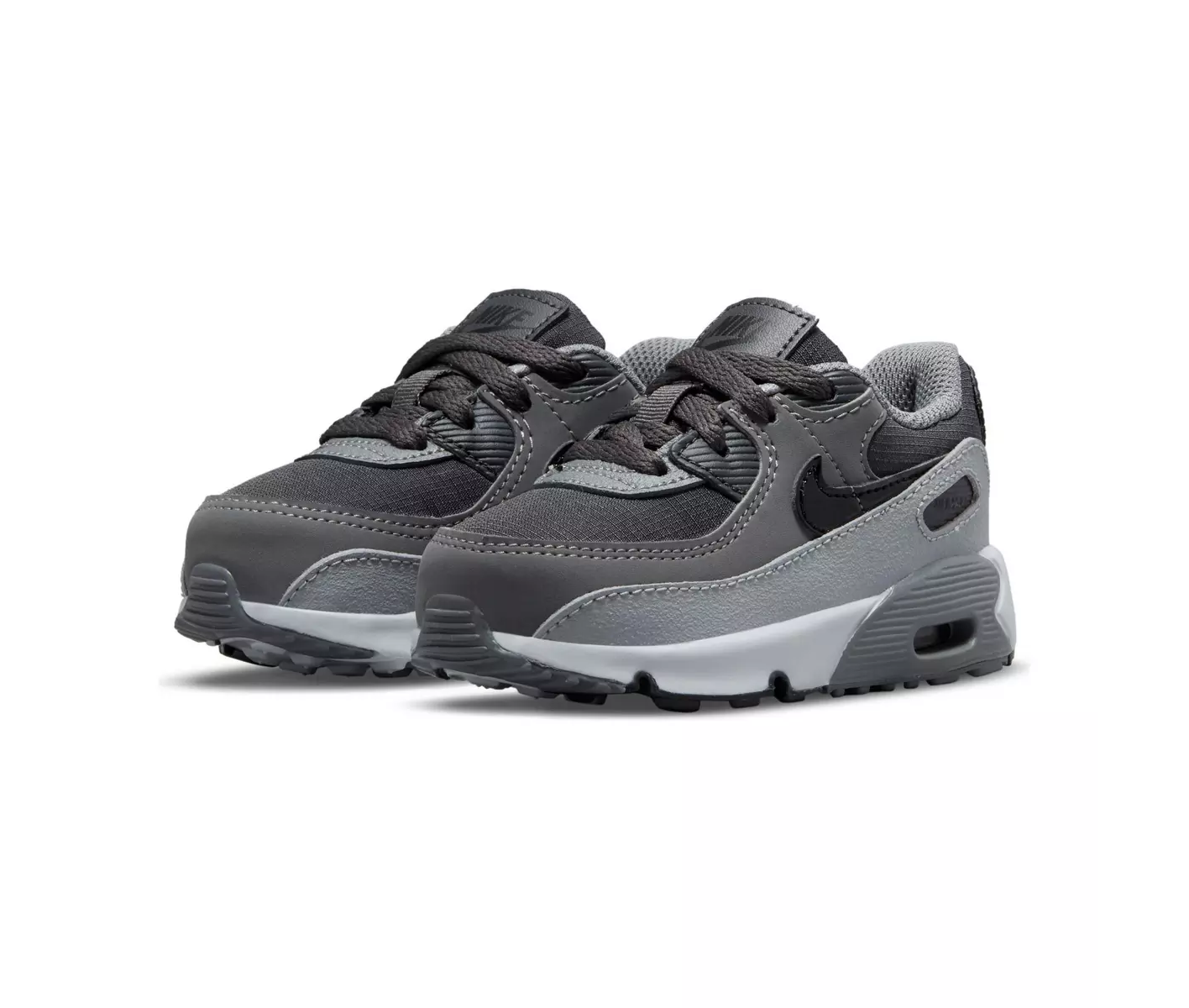 Toddler's Nike Air Max 90 LTR Anthracite/Black-Dark Grey (CD6868 015)