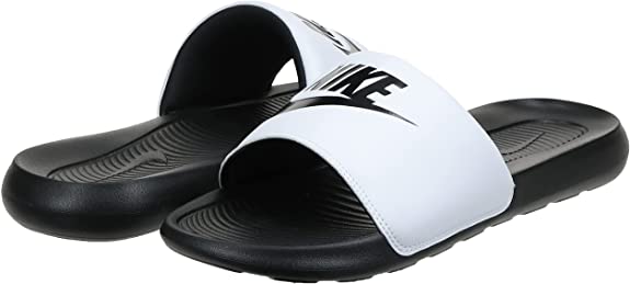 Men's Nike Victori One Slide Black/White (CN9675 005)
