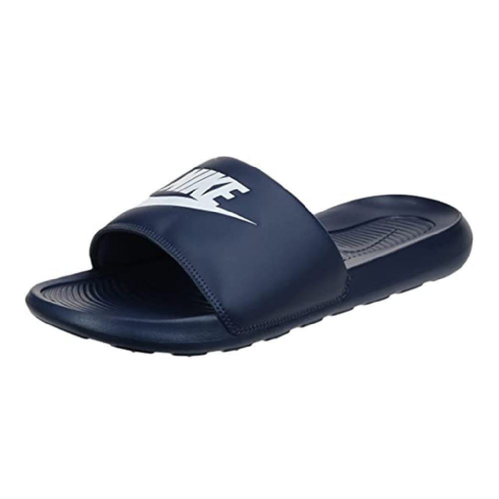 Men's Nike Victori One Slide Midnight Navy/White (CN9675 401)