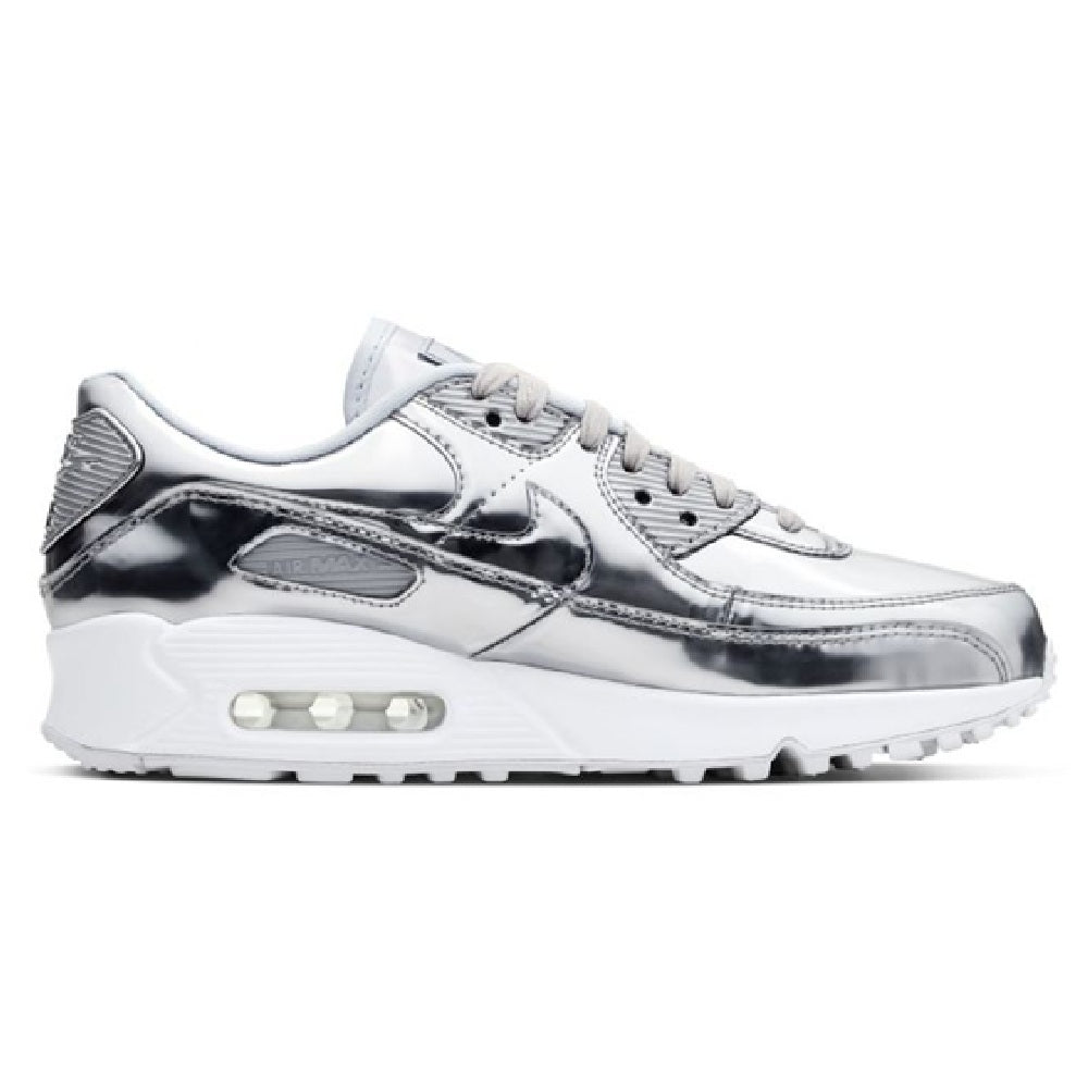 Women's Nike Air Max 90 SP Chrome/Chrome-Pure Platinum (CQ6639 001)