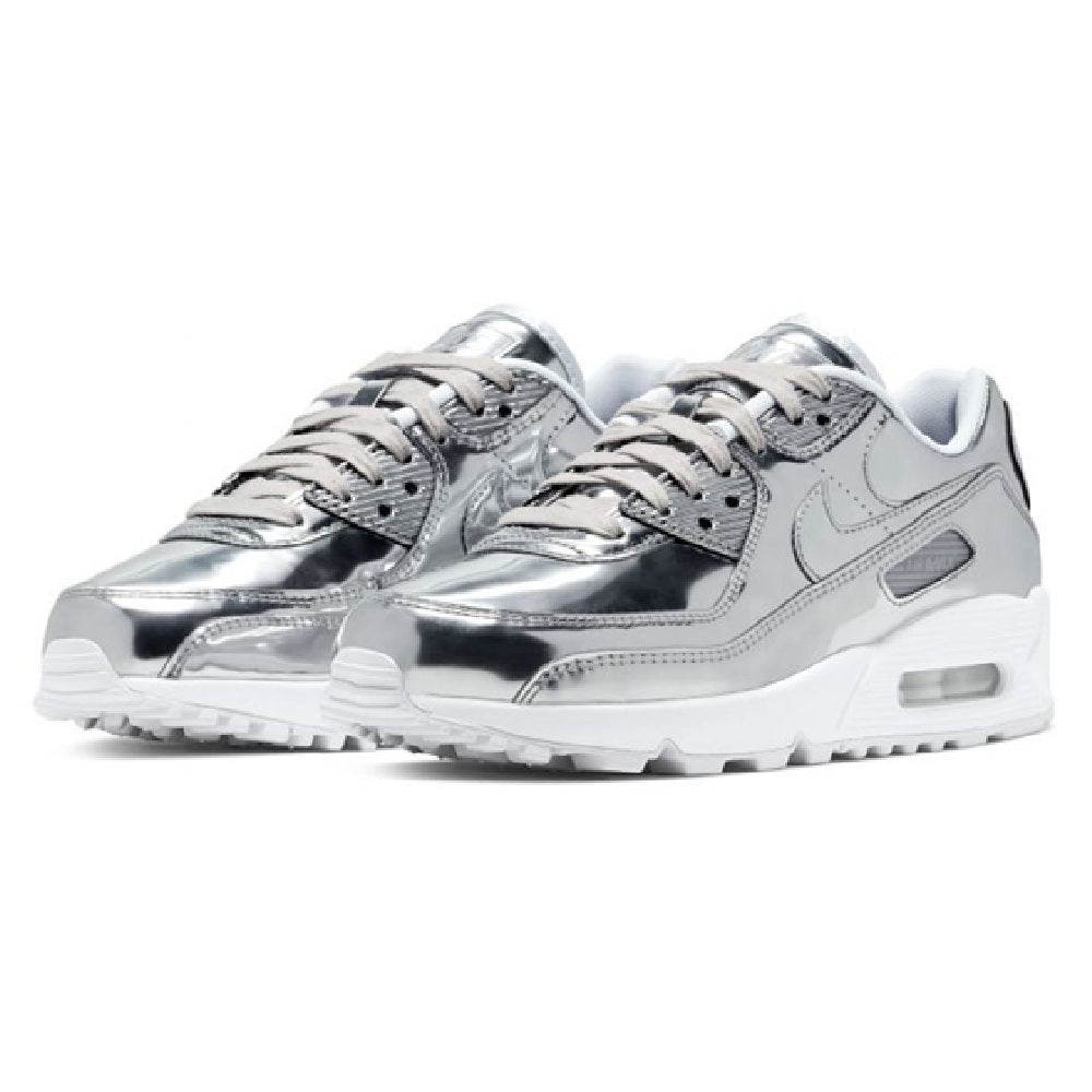 Women's Nike Air Max 90 SP Chrome/Chrome-Pure Platinum (CQ6639 001)