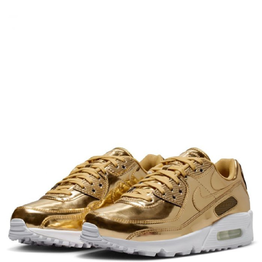 Women's Nike Air Max 90 SP Metallic Gold/Metallic Gold (CQ6639 700)