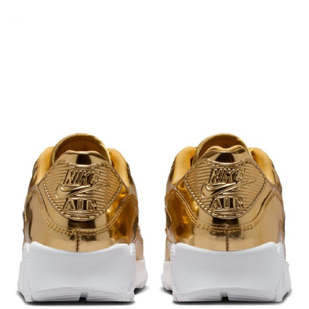 Women's Nike Air Max 90 SP Metallic Gold/Metallic Gold (CQ6639 700)