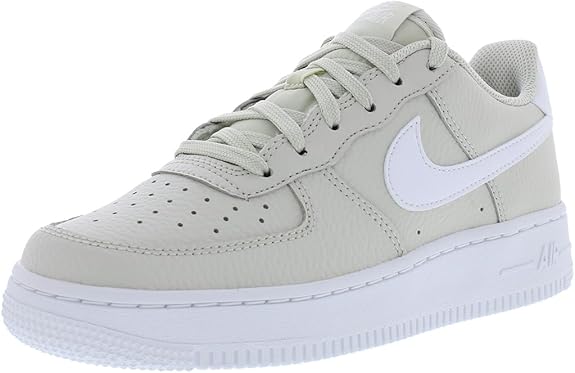 Big Kid's Nike Air Force 1 Light Bone/White (CT3839 001)