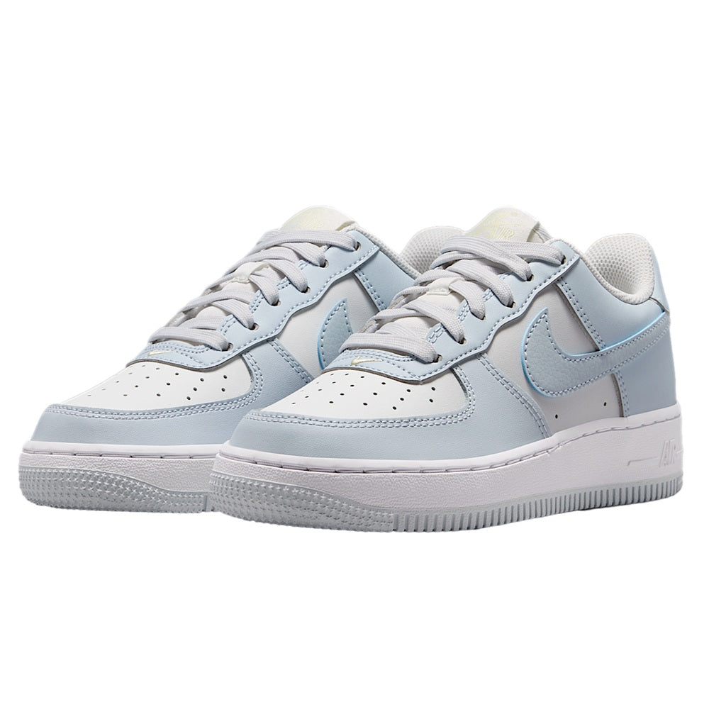 Big Kid's Nike Air Force 1 Platinum Tint/Aura-Alabaster (CT3839 014)