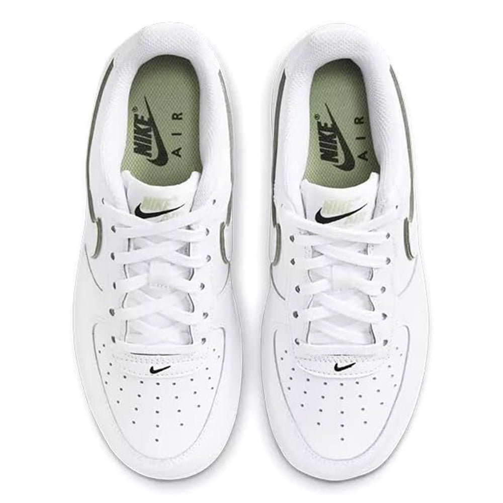 Big Kid's Nike Air Force 1 White/Honeydew-White-Black (CT3839 108)