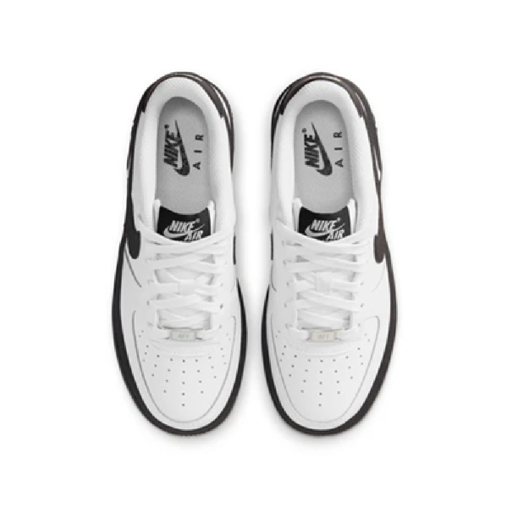 Big Kid's Nike Air Force 1 White/Black (CT3839 121)