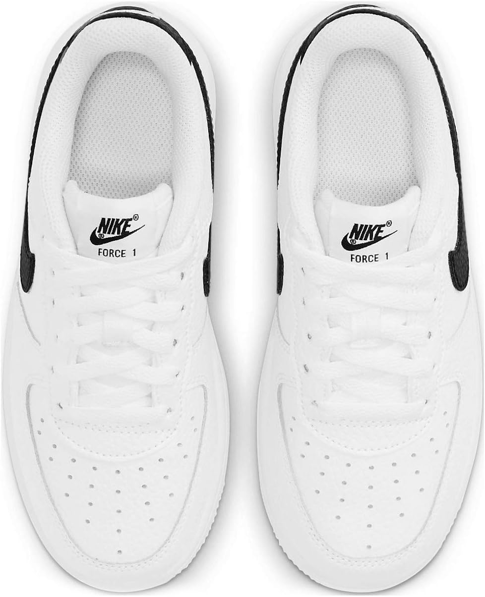 Little Kid's Nike Force 1 White/Black (CZ1685 100)