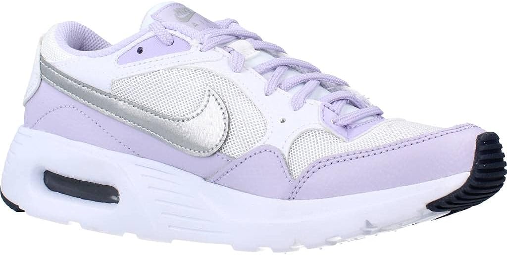 Big Kid's Nike Air Max SC White/Metallic Silver (CZ5358 113)