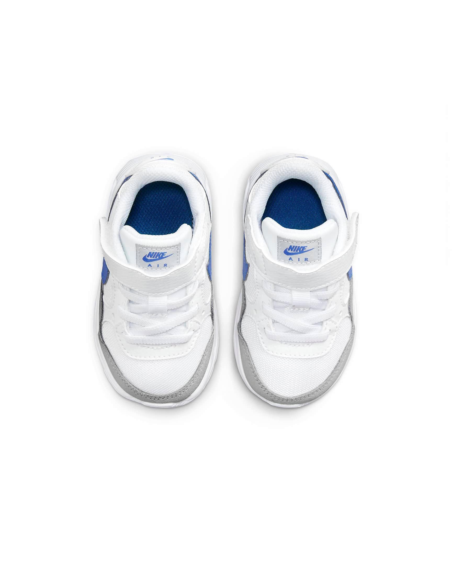 Toddler's Nike Air Max SC White/Game Royal-Wolf Grey (CZ5361 101)